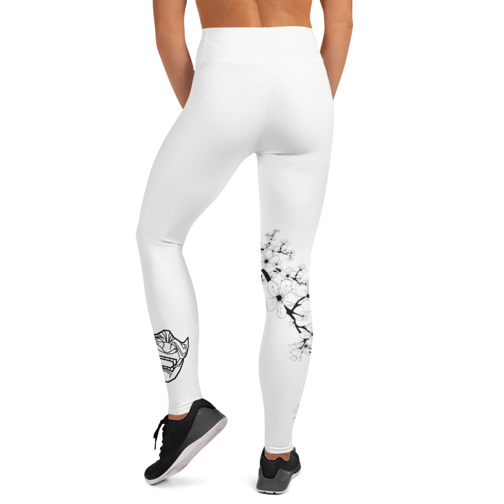 White Lotus Leggings