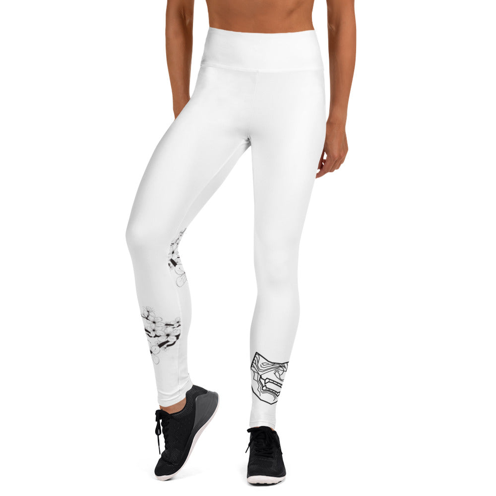 White Lotus Leggings