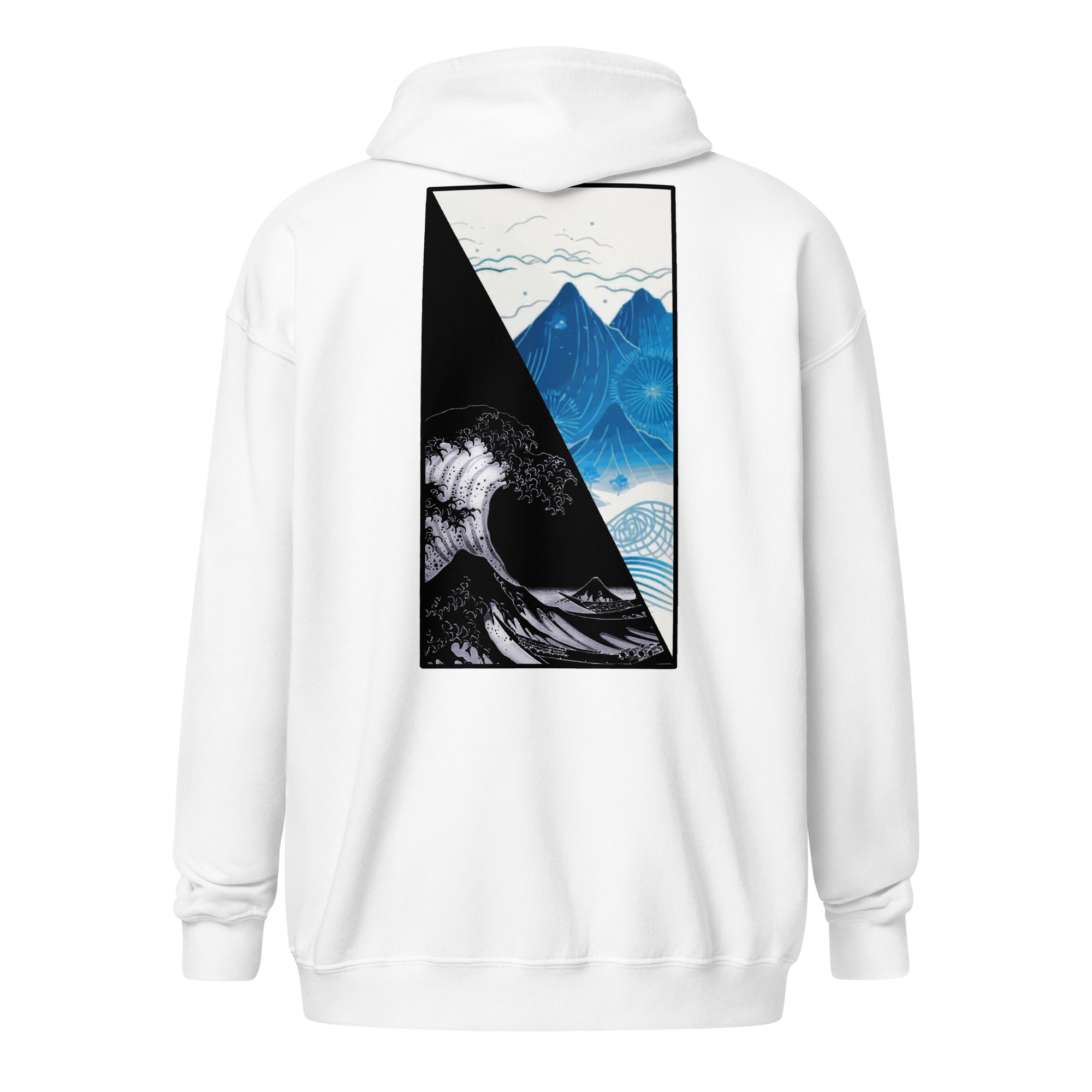 Great Wave X Mountain Zip Up